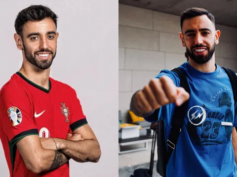 Gu thời trang của tiền vệ Bruno Fernandes