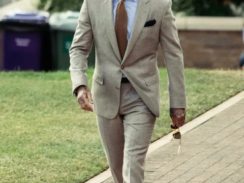 David Beckham lịch lãm ở Wimbledon