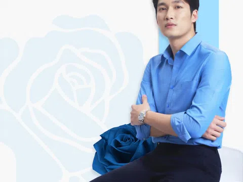 Bộ sưu tập áo sơ mi làm từ hoa hồng của Việt Tiến