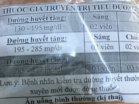 Uống thuốc gia truyền trị tiểu đường mua trên mạng, nam bệnh nhân 43 tuổi suýt chết