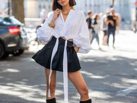 10 kiểu phối váy đám mây 'ăn gian tuổi'
