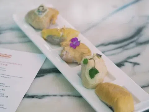 Lần đầu thưởng thức buffet sầu riêng