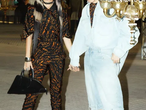 Thời trang Quỳnh Anh Shyn và bạn trai ở Milan Fashion Week