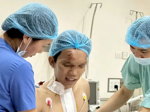 Cứu bệnh nhân vỡ tim mất 2,5 lít máu vì tai nạn giao thông