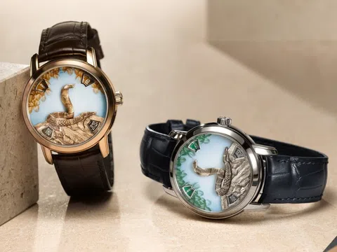 Đồng hồ chạm khắc hình rắn hổ mang của Vacheron Constantin