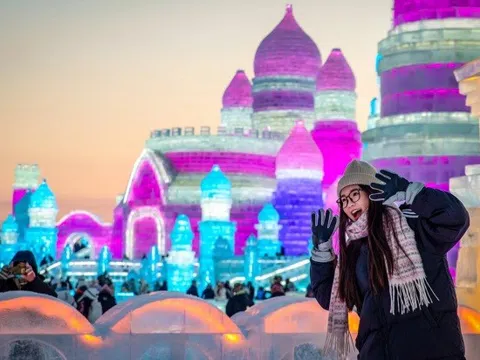 Tour mùa đông Cáp Nhĩ Tân hút khách Việt
