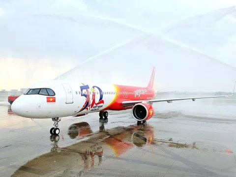 Vietjet tiếp tục nhận Airbus A321neo mới, mở rộng đội tàu bay