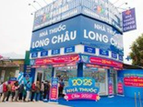 Nhà thuốc Long Châu đã có mặt ở 63 tỉnh, thành Việt Nam