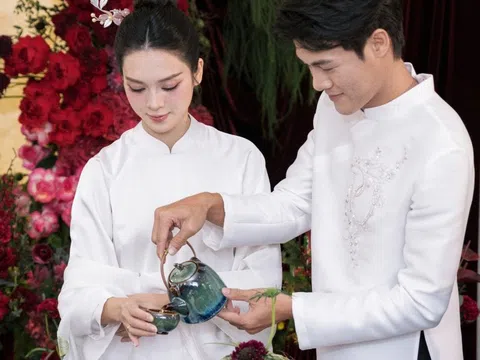 Thời trang sánh đôi của vợ chồng Quỳnh Lương
