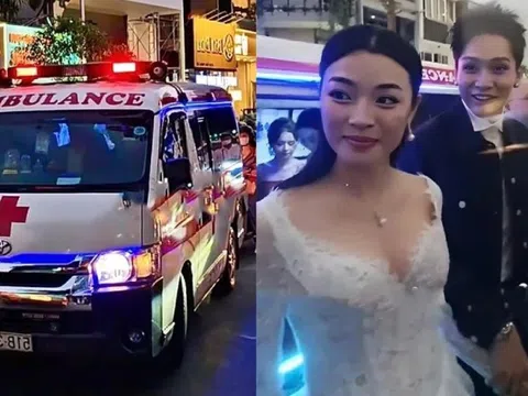 Thông tin 'nóng' vụ xe cấp cứu chở diễn viên đi họp báo phim ở TP.HCM