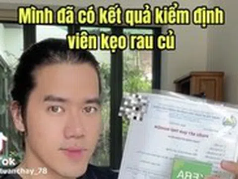 TikToker 'Sư tử ăn chay', người đầu tiên mang kẹo Kera kiểm định: Liên quan sức khỏe phải nói đúng!