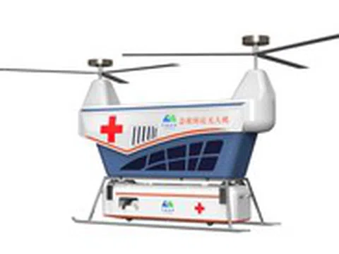 Drone cứu hộ y tế đầu tiên trên thế giới