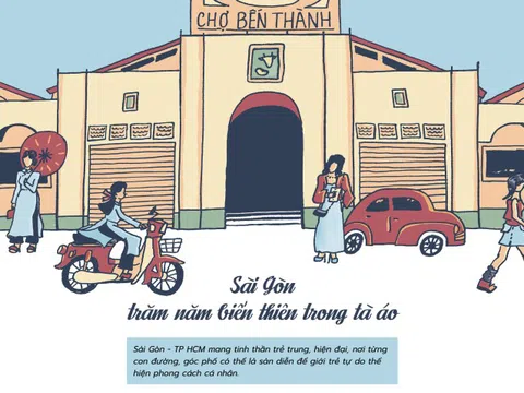 Sài Gòn - trăm năm biến thiên trong tà áo