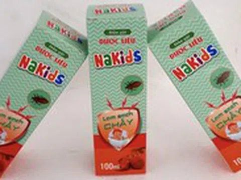 Tới lượt thu hồi toàn quốc 'dầu gội dược liệu Nakids làm sạch chấy'