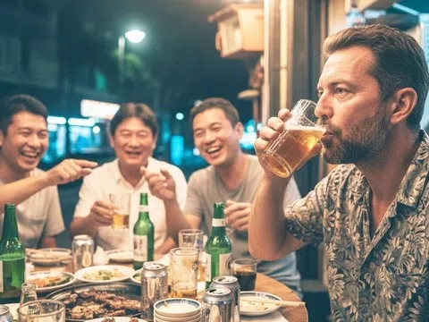 Cách uống rượu bia ít độc hại