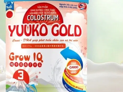 9 loại sữa dinh dưỡng bị thu hồi số công bố