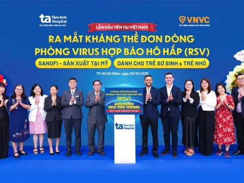 Việt Nam lần đầu có kháng thể đơn dòng phòng viêm phổi do RSV cho trẻ