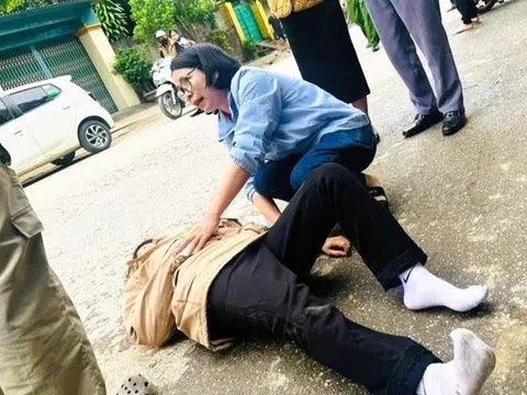 Gặp người bị tai nạn giữa đường, nữ giám đốc có hành động kịp thời