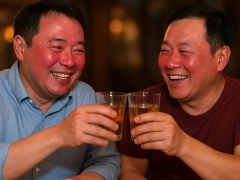 Vì sao có người đỏ mặt, người tái nhợt sau uống rượu?