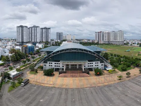 Sập giàn giáo tại Nhà thi đấu Phú Thọ, một người tử vong