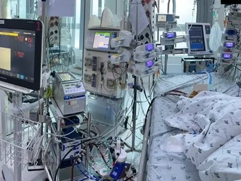 Chỉ sau 4 ngày sốt, bé trai nguy kịch phải can thiệp ECMO