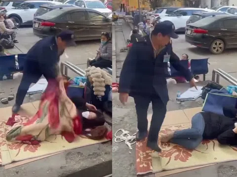 Bệnh viện Bạch Mai buộc thôi việc bảo vệ sau hành động gây tranh cãi