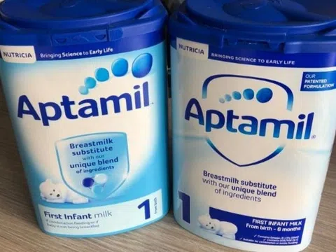 Bộ Y tế yêu cầu khẩn trương kiểm soát sữa Aptamil nhiễm độc tố