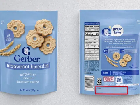 Thu hồi khẩn cấp 21 lô bánh ăn dặm Gerber của Nestlé