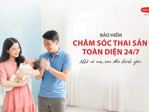 Ra mắt Bảo hiểm chăm sóc thai sản toàn diện 24/7