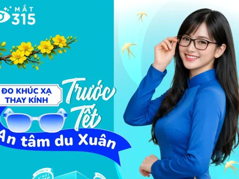 Chọn kính đẹp chơi Tết