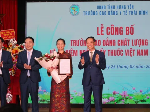 Trường cao đẳng y tế đầu tiên được công nhận chuẩn chất lượng cao, hướng tới hội nhập quốc tế