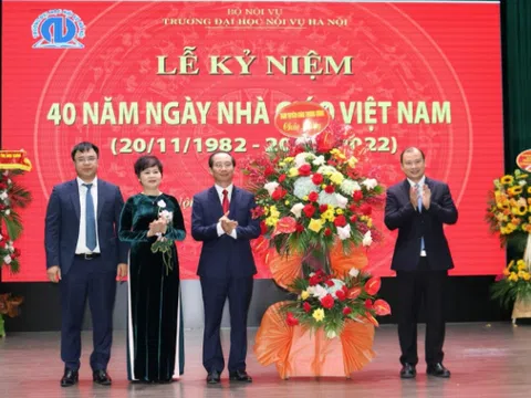 Trường Đại học Nội vụ Hà Nội long trọng tổ chức Lễ kỷ niệm Nhà giáo Việt Nam