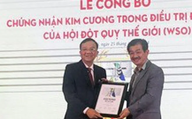 Bệnh viện Đa khoa Đồng Nai đạt chuẩn kim cương về điều trị đột quỵ