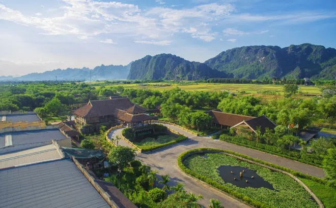 Khu nghỉ dưỡng với kiến trúc Bắc Bộ xưa tại Ninh Bình