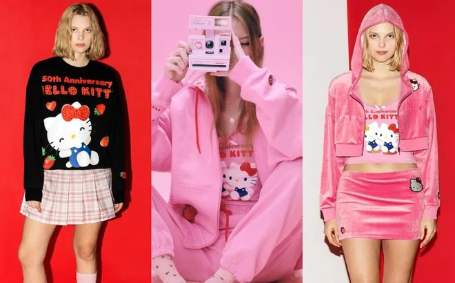 Hello Kitty 'càn quét' làng mốt