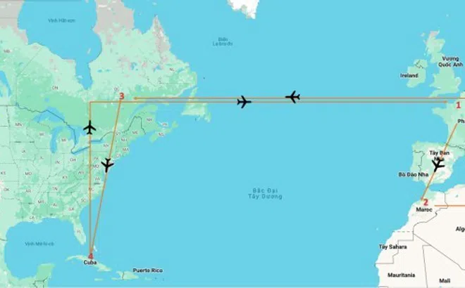 Chàng trai Việt check in ba châu lục trong một tháng