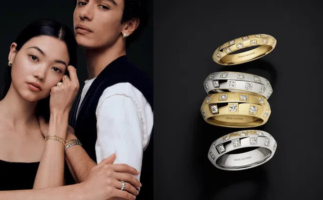 Trang sức Louis Vuitton nâng tầm họa tiết damier biểu tượng