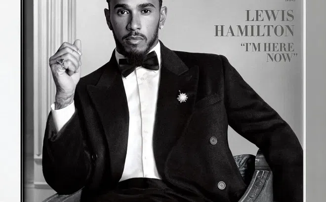 Gu mặc hút mắt của tay đua F1 Lewis Hamilton