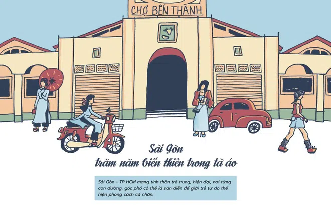 Sài Gòn - trăm năm biến thiên trong tà áo