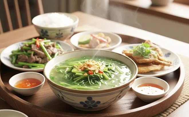 Nước canh rau có thể thay nước lọc?