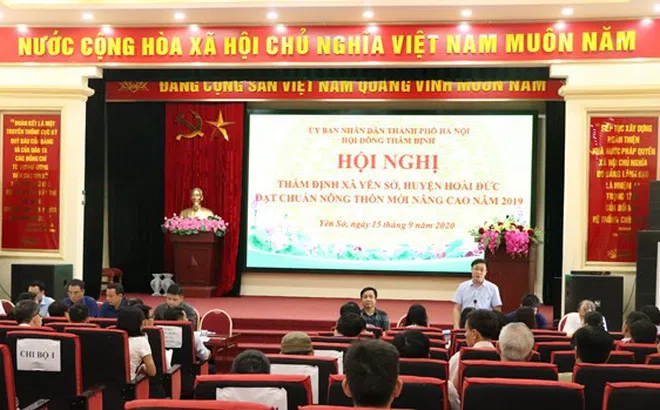 Yên Sở - Hoài Đức: Hoàn thành nhiệm vụ xây dựng nông thôn mới nâng cao năm 2020