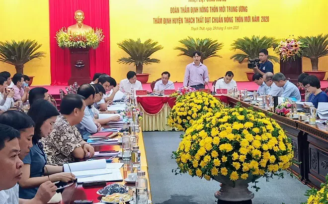 Hà Nội: Huyện Thạch Thất hoàn thành các tiêu chí xây dựng Nông thôn mới